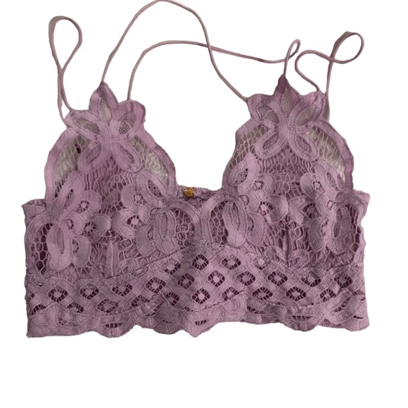 FREE PEOPLE NWT MOONLIT ORCHARD ADELLA BRALETTE SIZE SMALL - Picture 6 of 8